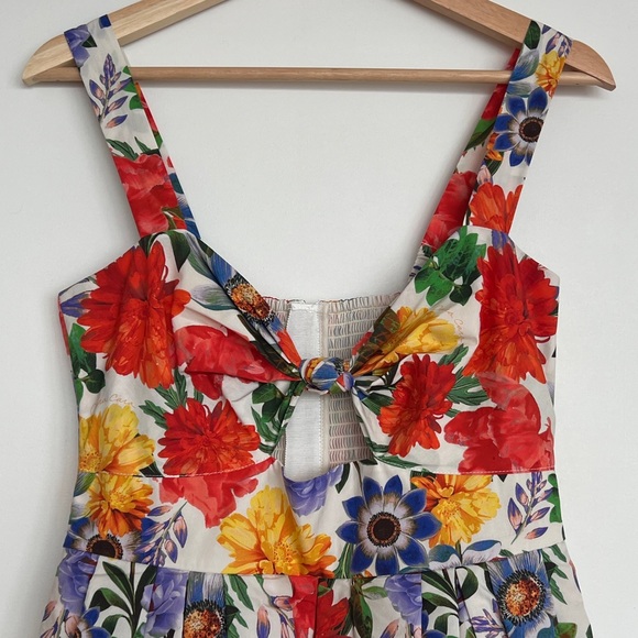 Ships free! Cara Cara Laurel Egret Blossoms dress - NWT - Picture 2 of 10